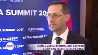 Mihaly Varga: Central And Eastern European Region Is Competitive