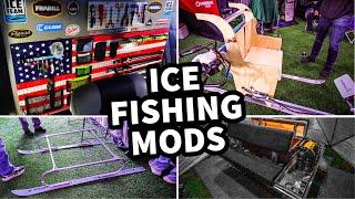 4 Modified Ice Shacks! Portable Ice Fishing Shack Competition