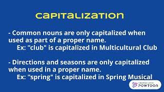 AP Style Guide: capitalization + abbreviation