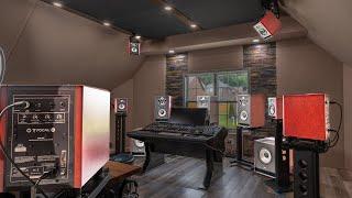 Putting 15 Monitors in my HOME STUDIO - The Atmos Install