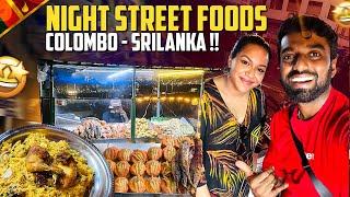 இறால் வடை  கோழி இடியாப்ப கொத்து  Night Street Foods - Colombo  Sri Lanka | Dan JR Vlogs