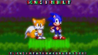 NEW SPRITES FOR 3 AND IN THE HACKING CONTEST! | Sonic Rebulit [SHC2024]