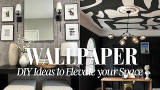 Budget-Friendly DIY Wallpaper Ideas to Elevate Your Space Instantly!