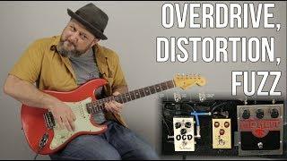 Overdrive, Distortion, Fuzz: What's the Difference? Marty Music Gear Thursday