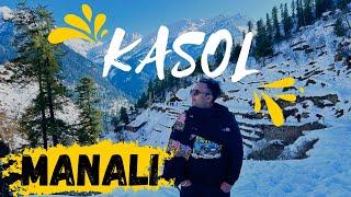 Road Trip to Kasol from Manali Thar Snow Drive | Winter Kasol Trip | Travel On Wheels