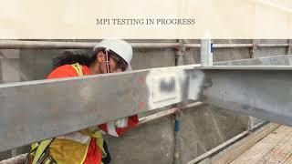 Magnetic Particle Inspection (MPI) Test for Welding