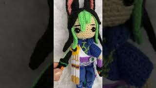 Тигнари Еще больше моих работ VK:lurmur #вязание #handmad #toys #амигуруми #геншинимпакт #тигнари