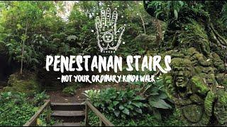 Ubud's Most Idyllic Bohemian Area - The Penestanan stairs