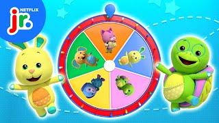 Spin the Mystery Wheel of Wonderoos!  Wonderoos | Netflix Jr