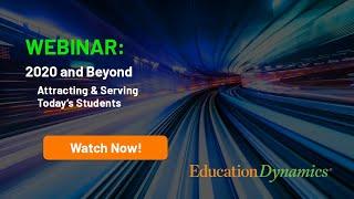 [Webinar] 2020 & Beyond - A Survey of Today's Students