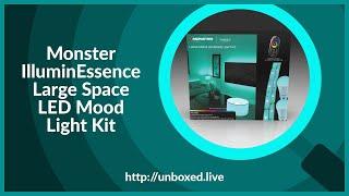 Monster IlluminEssence Large Space LED Mood Light Kit - PLuGHiTz Live Unboxed