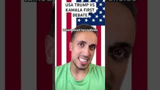 USA Trump Vs Kamala First Debate