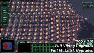 200 VIKINGS vs 200 MUTALISKS!! (STARCRAFT 2)