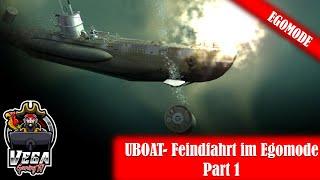 Feindfahrt im Egomode und Typ 2a  - UBOAT Gameplay deutsch