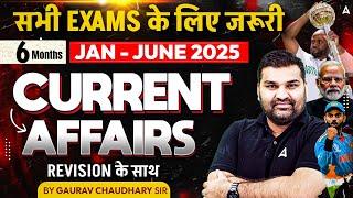Jan - June Current Affairs 2025 | Last 6 Months Current Affairs | All Teaching Exam Current Affairs