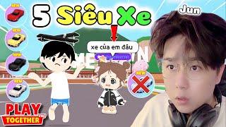 Play Together | Mình Đã Thành Công Nhận 5 Siêu Xe Mới Và Giấu Luôn Xe Của Uni