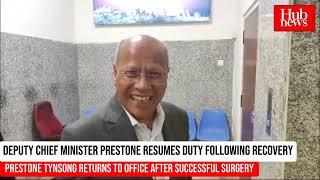 Prestone Tynsong Returns to Office After Successful Surgery