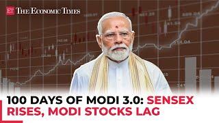 How stock market fared in Modi 3.0's first 100 days