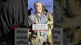 Minnesota shooting suspect crawled to officers in surrender
