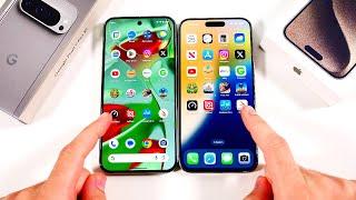 Pixel 9 Pro XL vs iPhone 15 Pro Max Speed Test