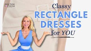 The BEST DRESSES for Your RECTANGLE SHAPE - Classy