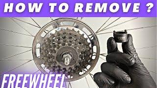 How to Remove Vintage FREEWHEEL | Correctly Unassembly