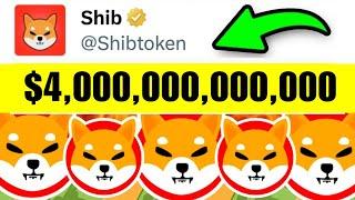 SHIBA INU COIN NEWS TODAY: SHYTOSHI DID WHAT?? $4,000,000,000,000 IS NOT A JOKE NUMBER!! - SHIBA INU