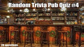 Random Trivia Pub Quiz #4 - 20 Questions - General Knowledge, Tough and Easy.  {ROAD TRIpVIA- ep:94]