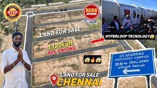 Near IIT CampusLand for sale in ChennaiNext to IIT MadrasNew Hyperloop Technology