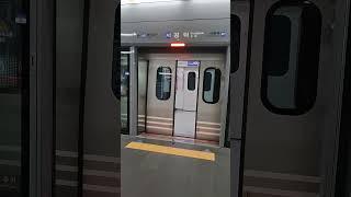 공항철도 제2019열차 공덕역 문닫힘 #railway #공덕역 #공항철도  #travel #기차 #train