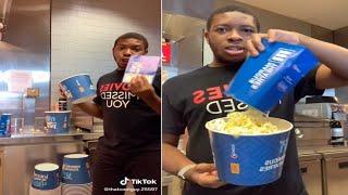 Cinema worker ‘expose’ popcorn ‘scam’ in TikTok video