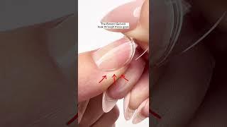 Common mistakes of Gel-X application Part.2  #apresgelx #apresnail #apres#apresgelcouleur