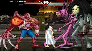 WILLIAM BIRKIN vs ELLA (THE RING GIRL) & FINAL & KYOUKI (HORROR TEAM) - BEST FIGHT!