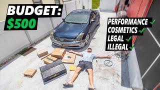 Building An INFINITI G35 With ONLY $500 and EBAY PARTS!!  **Cheap is Nice Series**