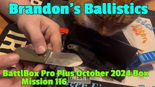 BattlBox Pro Plus Mission 116 October 2024