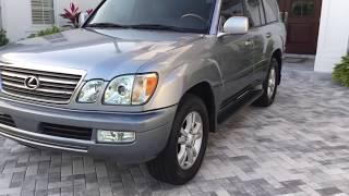 2004 Lexus LX 470 AWD Luxury SUV Review and Test Drive by Bill - Auto Europa Naples