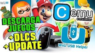 DOWNLOAD JUEGOS for CEMU 2023 EMULATOR  DLC + UPDATE / Wii u USB HELPER