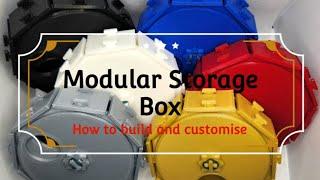 How to build and customise your Mr Campbell Prints 3d printed Modular Storage Box