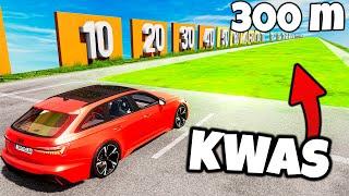 ️ JAK DALEKO PRZEJEDZIE AUTO PO KWASIE!? |  BeamNG Drive |