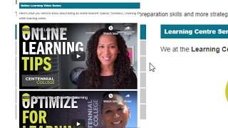 Centennial College Learning Centre Online Services