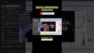 단타 중 점심시간을 앞두고 급락이 나왔다...! 대처법은?