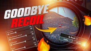 HOW TO DELETE RECOIL FROM PUBG MOBILE/BGMI | ZERO RECOIL TIPS AND TRICKS