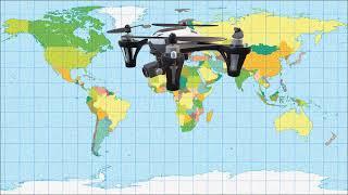 WoWMoM'21 teaser: Tethered UAV with high gain antenna for BVLOS CNPC