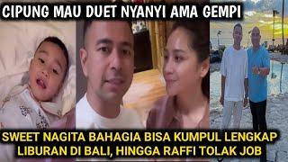 NAGITA BERI TATAPAN BAHAGIA KE RAFFI SAAT KUMPUL LENGKAP LIBURAN DI BALI