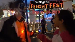 Fright Fest Trip 10-20-2019 At Six Flags Great america