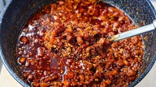 PORK CRACKLING CHILI OIL CRISP: Mom's Recipe 