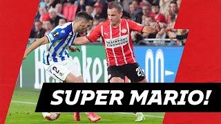 MARIO GÖTZE NUTMEG  & assist on GAKPO | HIGHLIGHTS PSV - Real Sociedad (link in description)