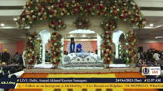 079 Delhi 23Oct2023 MonEve Rainsabai Keertan Bhai Jagjit Singh Jee Malbourne