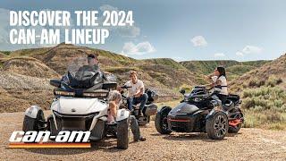 The 2024 Can-Am Spyder Lineup