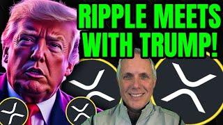 XRP RIPPLE CEO MEETS WITH TRUMP! WHAT IT MEANS TO XRP HOLDERS! BREAKING XRP NEWS!